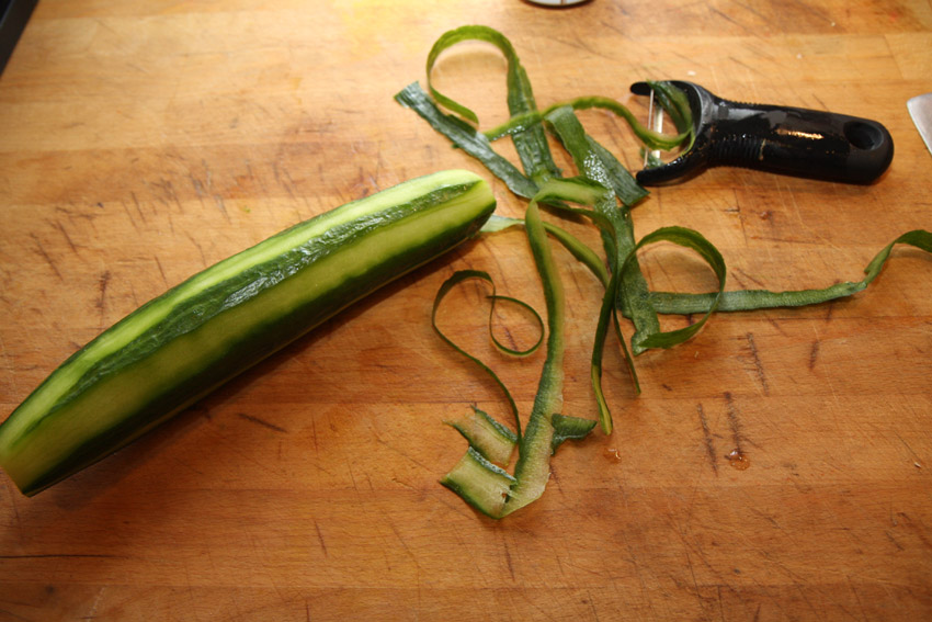 Pretty-up the cucumber - making crispy duck pancakes sequence.jpg.