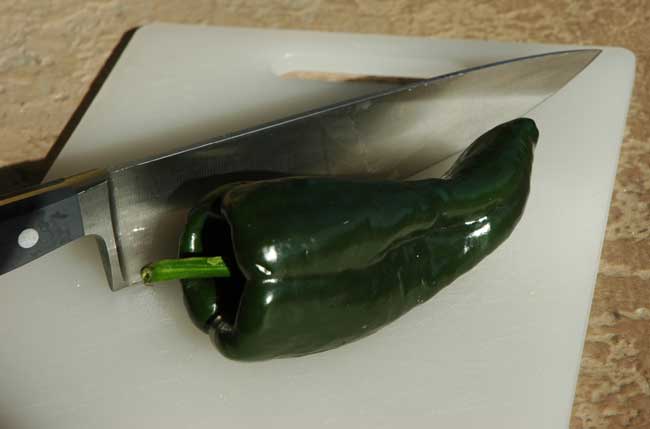 Fresh poblano chili.jpg.