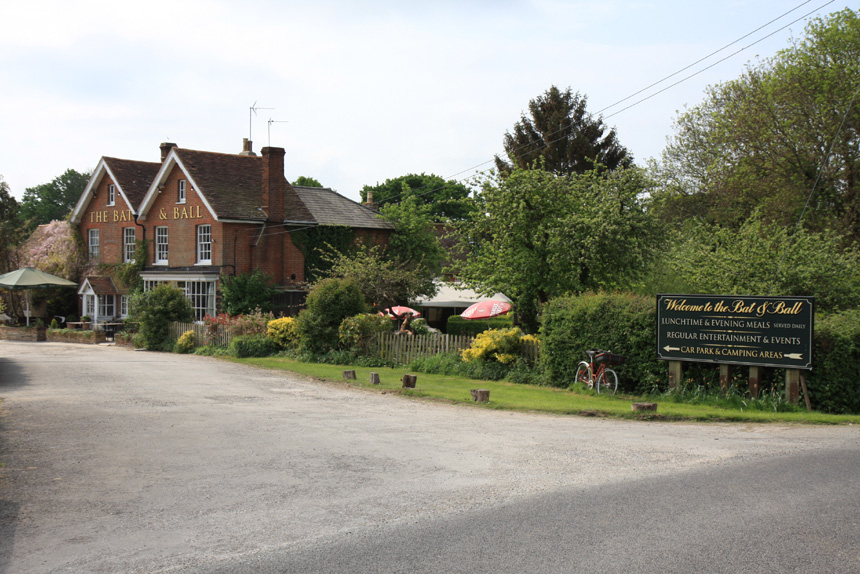 The Bat and Ball pub, Wisborough Green, West Sussex.jpg.