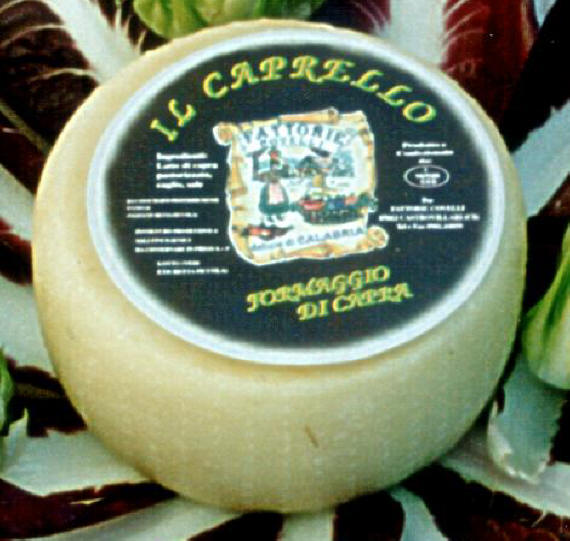 Formaggio di capra di Calabria cheese.JPG.