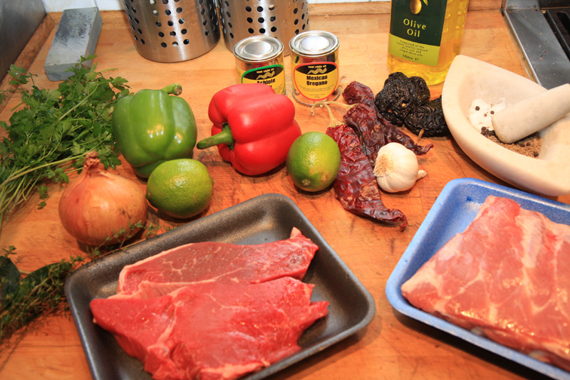 Mexican stew - Birria ingredients.jpg.