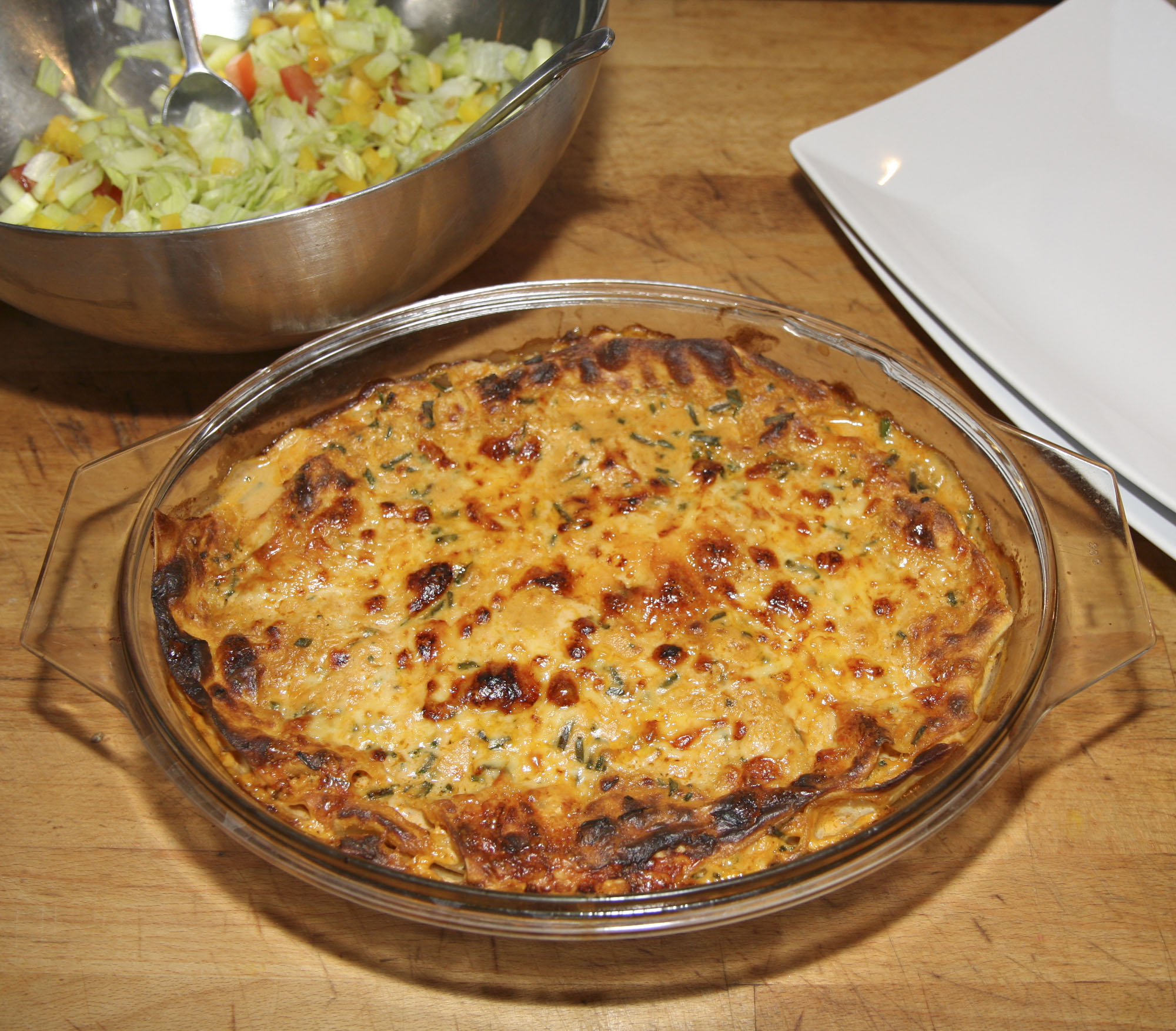 Prawn and crab lasagne bake recipe.jpg.