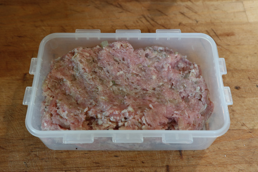 Soutzoukakia meatball mixture.jpg.