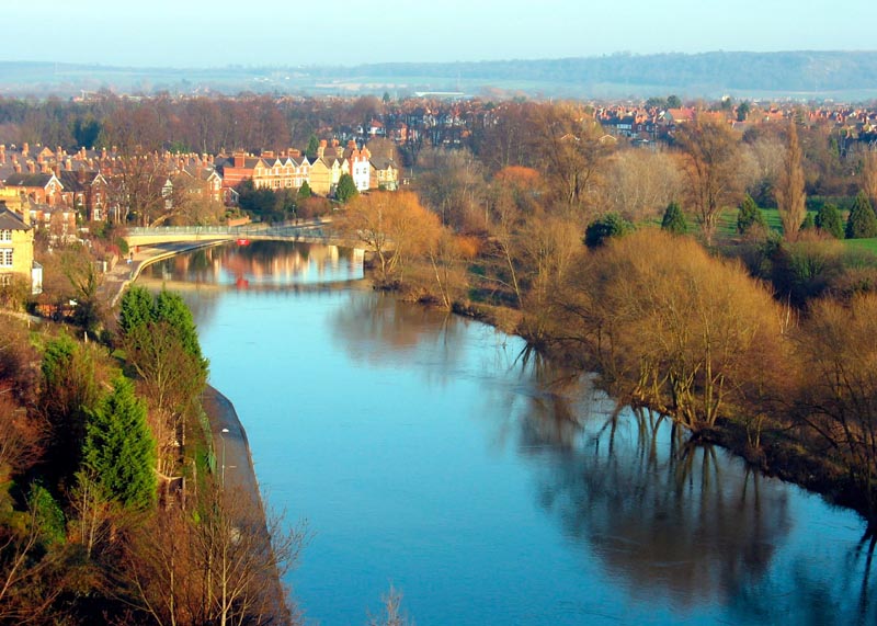 River Severn, from Shrewsbury Castle.jpg.