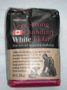 Very strong Canadian flour