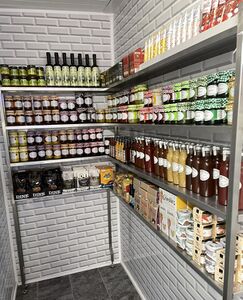 The amazing selection of sauces