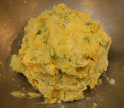 You could freeze in batches at this stage and then fry as needed later