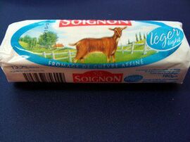 Tomme de chèvre (Soignon) cheese