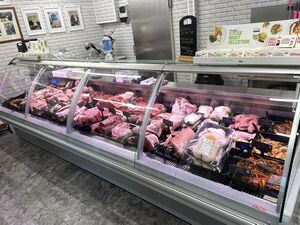 The main meat chiller cabinet