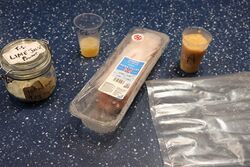 Basic ingredients for the maridade process.