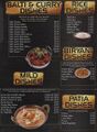 Grill Chef Takeaway Outwell: Balti's, Curries & Rice Dishes Menu