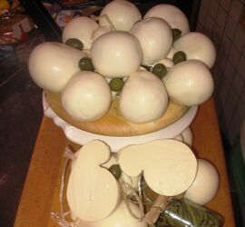 Scamorza passita cheese