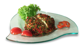 Sheep's cheese patties