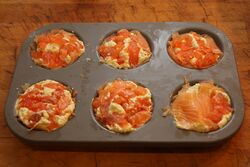 Formed, ready to chill for a few hours