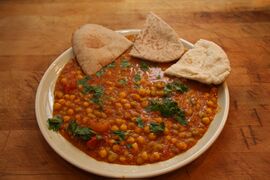 Red lentil curry