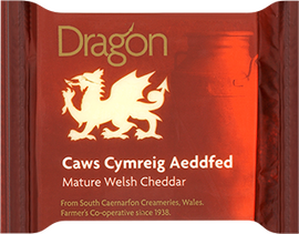 Dragon mature Welsh cheddar cheese