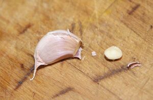 The trick is in removing a thin slice at the root end