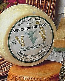 Sierra de Zuheros cheese