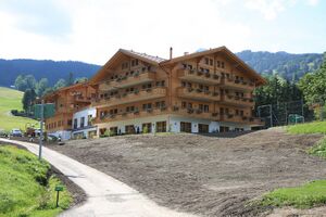 The newly-built Hotel Aspen