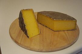 Charles Martell's Double Gloucester cheese