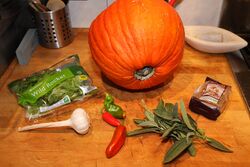 Simple ingredients - this squash could make this recipe 5 times over!