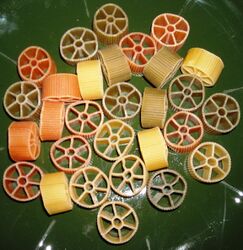 Ruote (lit. wheels) tricolore