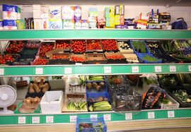 Fresh local vegetables